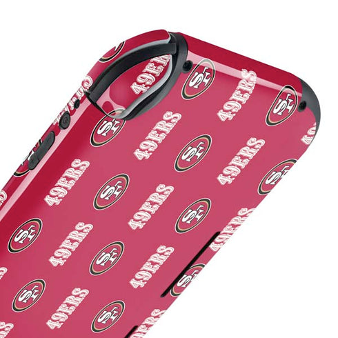 NFL San Francisco 49ers Blitz Series Nintendo Switch Lite Skin