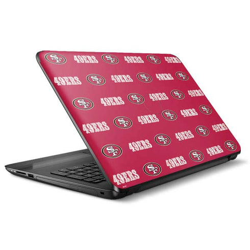 NFL San Francisco 49ers Blitz Series HP Notebook Skin