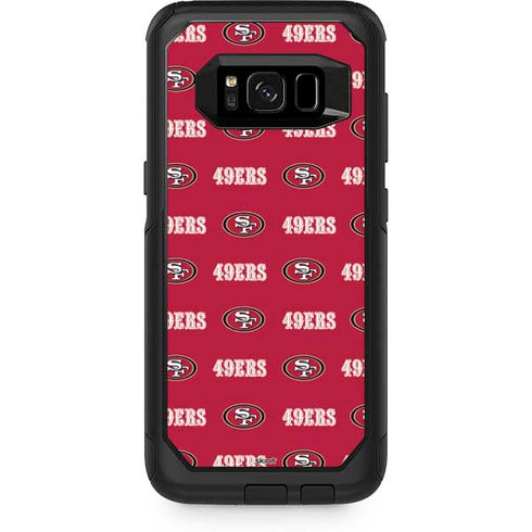 NFL San Francisco 49ers Blitz Series Otterbox Commuter Galaxy Skin