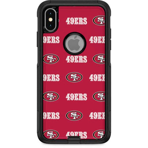 NFL San Francisco 49ers Blitz Series Otterbox Commuter iPhone Skin