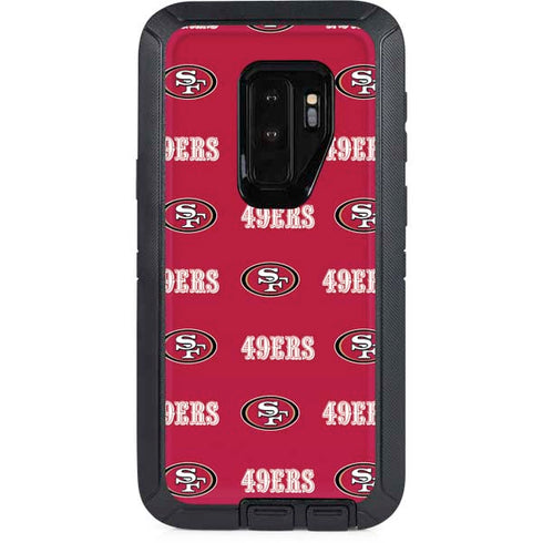 NFL San Francisco 49ers Blitz Series Otterbox Defender Galaxy Skin