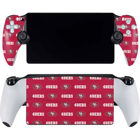 NFL San Francisco 49ers Blitz Series PlayStation Portal Remote Player Skin