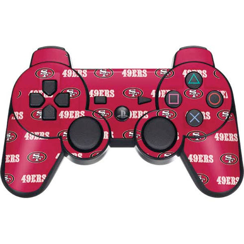 NFL San Francisco 49ers Blitz Series PS3 Dual Shock wireless controller Skin