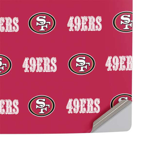 NFL San Francisco 49ers Blitz Series PS5 Console Skin