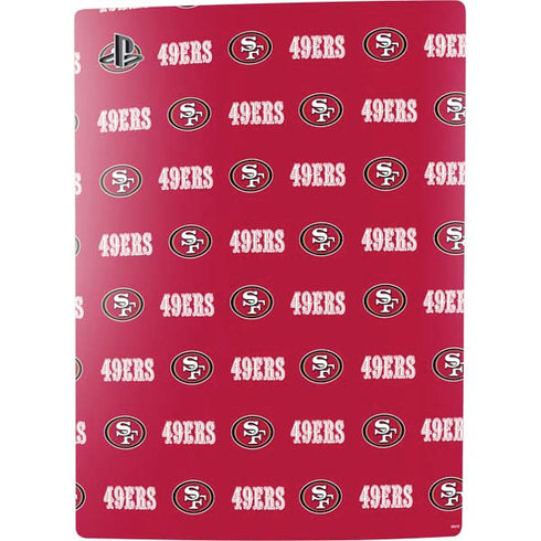 NFL San Francisco 49ers Blitz Series PS5 Digital Edition Console Skin