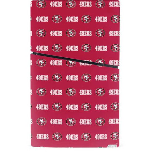 NFL San Francisco 49ers Blitz Series PS5 Slim Digital Edition Bundle Skin