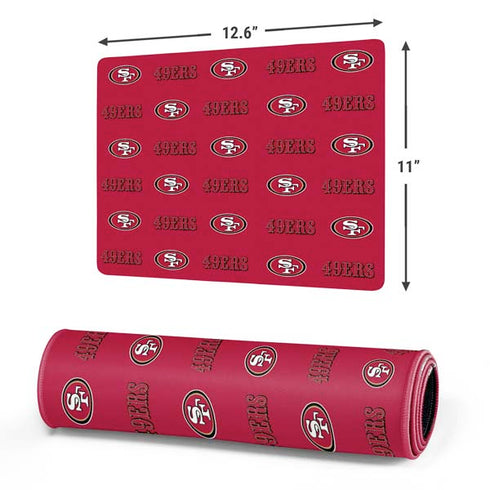 NFL San Francisco 49ers Blitz Series Gaming Mouse Pad