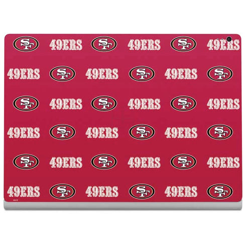 NFL San Francisco 49ers Blitz Series Surface Book 2 13.5in Skin