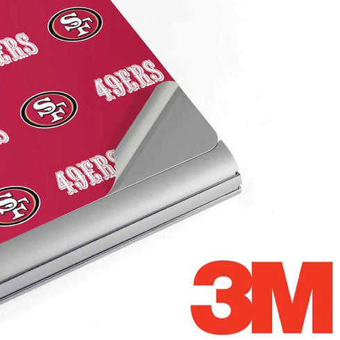 NFL San Francisco 49ers Blitz Series Surface Book 2 13.5in Skin
