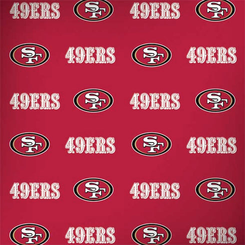 NFL San Francisco 49ers Blitz Series Surface Book 2 13.5in Skin