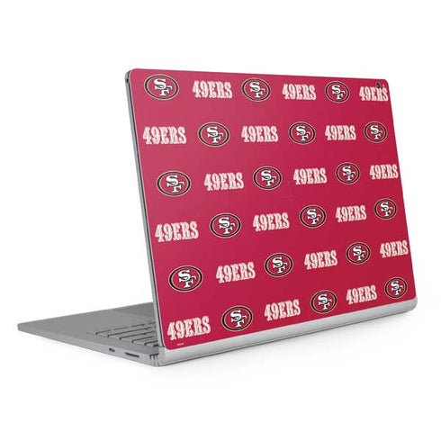 NFL San Francisco 49ers Blitz Series Surface Book 2 15in Skin