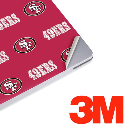 NFL San Francisco 49ers Blitz Series Surface Laptop 3 13.5in Skin