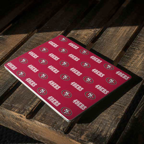 NFL San Francisco 49ers Blitz Series Surface Laptop 3 13.5in Skin