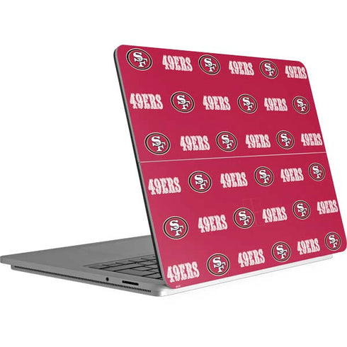 NFL San Francisco 49ers Blitz Series Surface Laptop Studio Skin