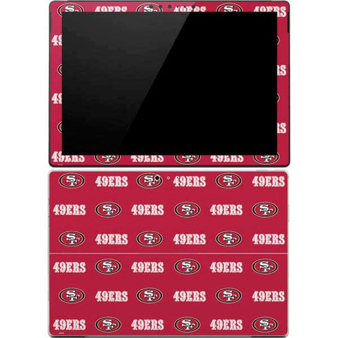 NFL San Francisco 49ers Blitz Series Surface Pro 4 Skin