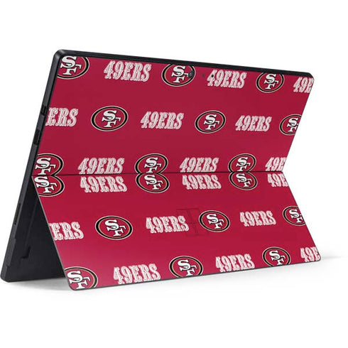 NFL San Francisco 49ers Blitz Series Surface Pro 6 Skin