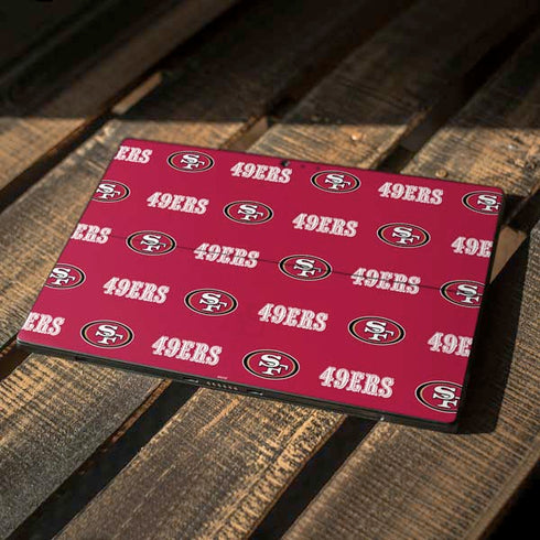 NFL San Francisco 49ers Blitz Series Surface Pro 6 Skin