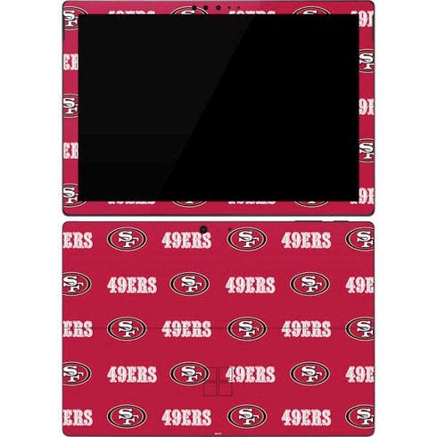 NFL San Francisco 49ers Blitz Series Surface Pro 7 Skin