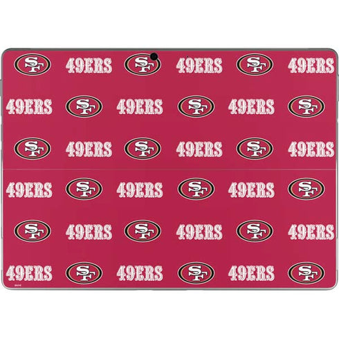 NFL San Francisco 49ers Blitz Series Surface Pro 8 Skin