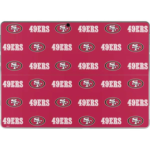 NFL San Francisco 49ers Blitz Series Surface Pro 9 Skin
