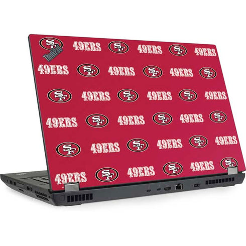 NFL San Francisco 49ers Blitz Series Lenovo ThinkPad Skin
