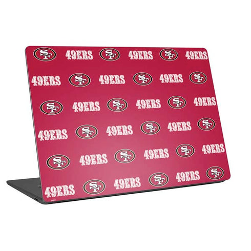 NFL San Francisco 49ers Blitz Series Universal Laptop 14in (11.4 x 8.2in) Skin