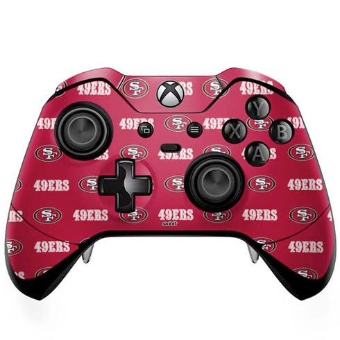 NFL San Francisco 49ers Blitz Series Xbox One Elite Controller Skin