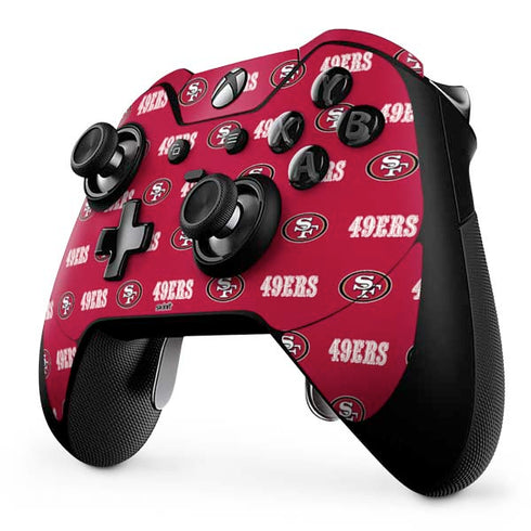 NFL San Francisco 49ers Blitz Series Xbox One Elite Controller Skin