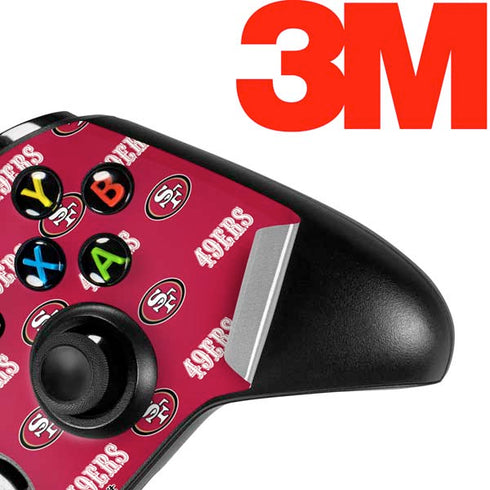 NFL San Francisco 49ers Blitz Series Xbox One X Controller Skin