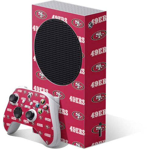 NFL San Francisco 49ers Blitz Series Xbox Series S Bundle Skin
