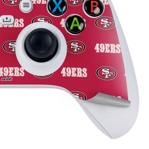 NFL San Francisco 49ers Blitz Series Xbox Series S Bundle Skin