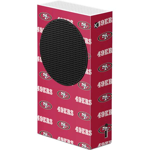 NFL San Francisco 49ers Blitz Series Xbox Series S Console Skin