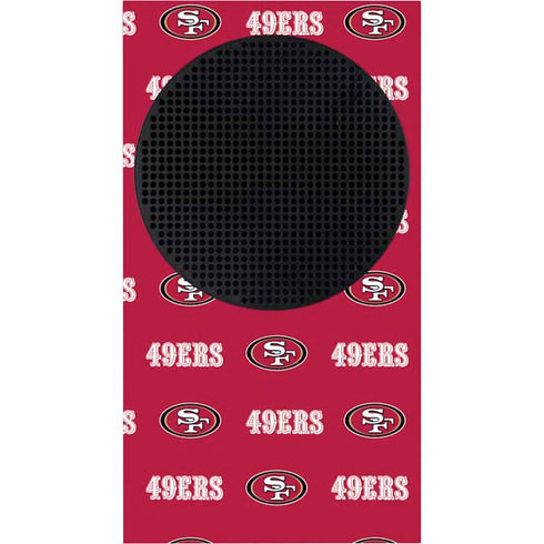 NFL San Francisco 49ers Blitz Series Xbox Series S Console Skin