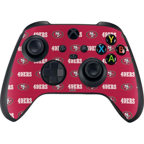 NFL San Francisco 49ers Blitz Series Xbox Series X Bundle Skin