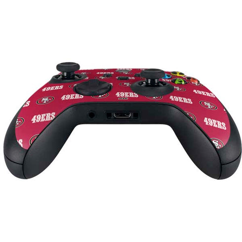 NFL San Francisco 49ers Blitz Series Xbox Series X Controller Skin