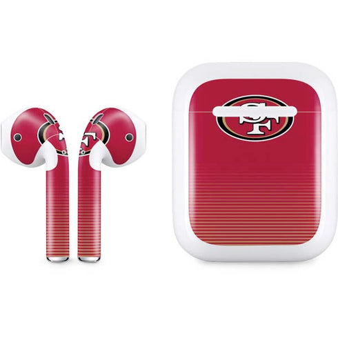 NFL San Francisco 49ers Breakaway Apple AirPods Skin