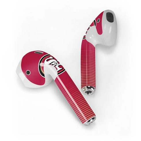 NFL San Francisco 49ers Breakaway Apple AirPods Skin