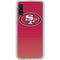 NFL San Francisco 49ers Breakaway Galaxy A10e Clear Case