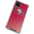 NFL San Francisco 49ers Breakaway Galaxy A12 Clear Case