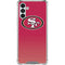 NFL San Francisco 49ers Breakaway Galaxy A13 5G Clear Case