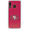 NFL San Francisco 49ers Breakaway Galaxy A20 Clear Case