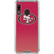 NFL San Francisco 49ers Breakaway Galaxy A30 Clear Case