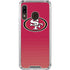 NFL San Francisco 49ers Breakaway Galaxy A30 Clear Case
