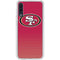 NFL San Francisco 49ers Breakaway Galaxy A50 Clear Case