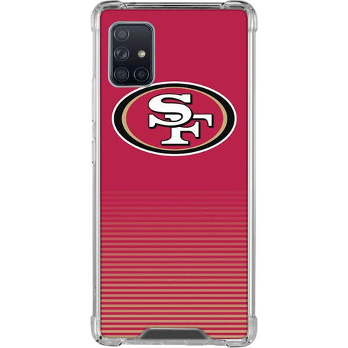 NFL San Francisco 49ers Breakaway Galaxy A51 5G Clear Case
