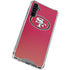 NFL San Francisco 49ers Breakaway Galaxy A54 5G Clear Case