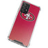 NFL San Francisco 49ers Breakaway Galaxy A72 5G Clear Case
