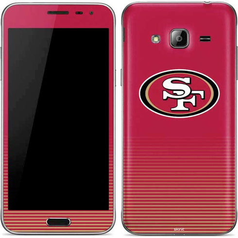 NFL San Francisco 49ers Breakaway Galaxy J3 Skin