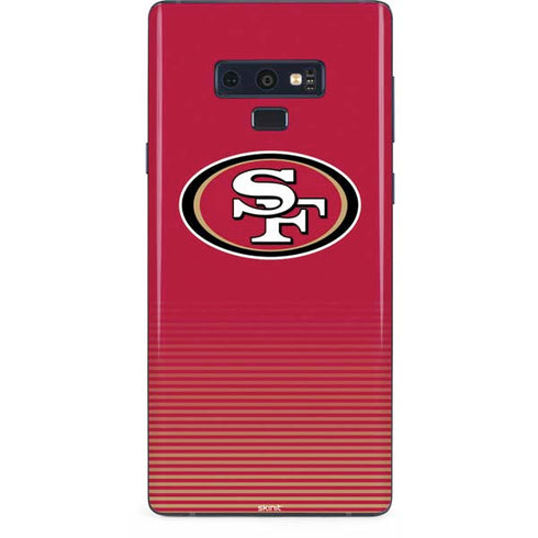 NFL San Francisco 49ers Breakaway Galaxy Note 9 Skin