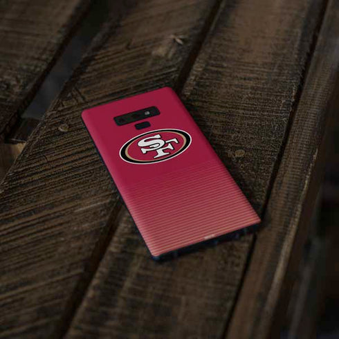 NFL San Francisco 49ers Breakaway Galaxy Note 9 Skin
